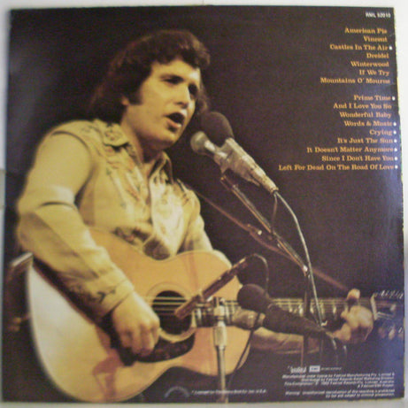 Don McLean : The Very Best Of Don McLean (LP, Comp)