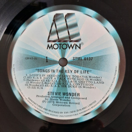 Stevie Wonder : Songs In The Key Of Life (2xLP, Album + 7", EP)