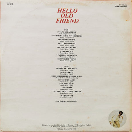 James Taylor (2) : Hello Old Friend (LP, Comp)