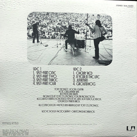 Groundhogs* : Split (LP, Album, Gat)