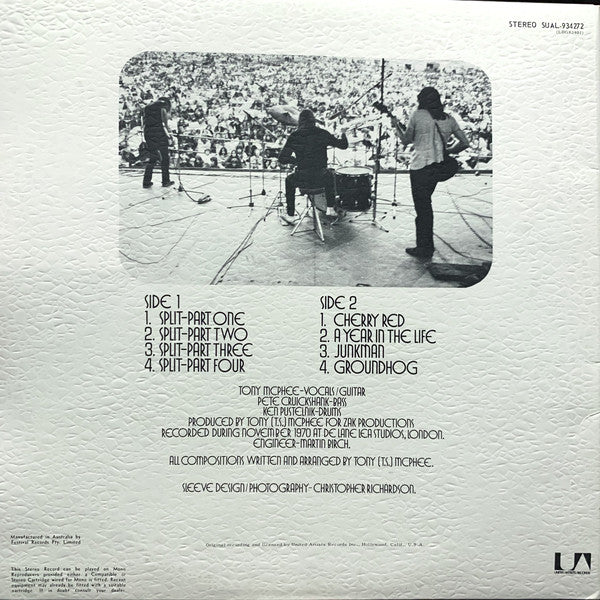 Groundhogs* : Split (LP, Album, Gat)