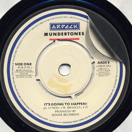 The Undertones : It's Going To Happen! (7", Single)