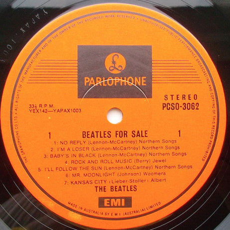 The Beatles : Beatles For Sale (LP, Album, RE, EMI)