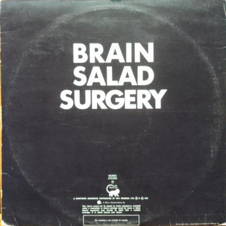 Emerson, Lake & Palmer : Brain Salad Surgery (LP, Album)