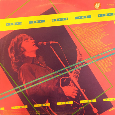 The Kinks : One For The Road (2xLP, Album, Gat)