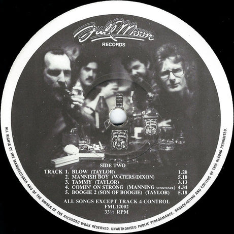 Matt Taylor Phil Manning Band : Oz Blues (LP, Album)