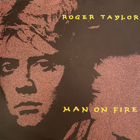 Roger Taylor : Man On Fire (7", Single)