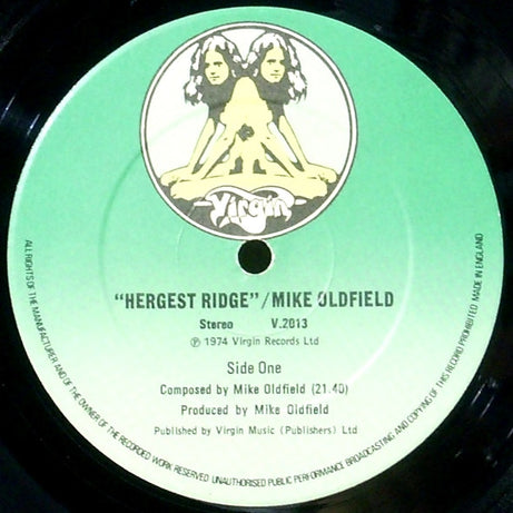 Mike Oldfield : Hergest Ridge (LP, Album, RE)