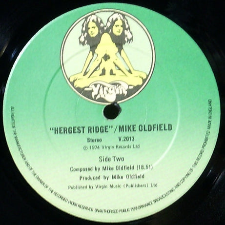 Mike Oldfield : Hergest Ridge (LP, Album, RE)