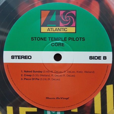 Stone Temple Pilots : Core (LP + LP, S/Sided, Etch + Album, Num, RE, Cle)
