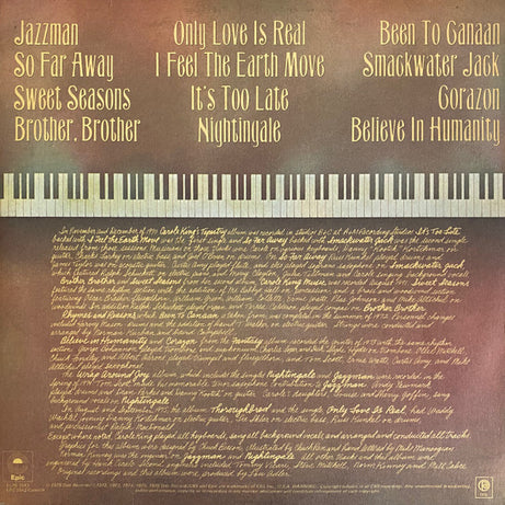 Carole King : Her Greatest Hits - Songs Of Long Ago (LP, Comp)