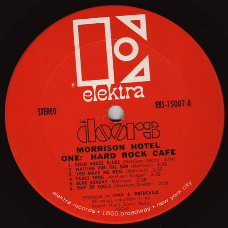 The Doors : Morrison Hotel (LP, Album, Pit)