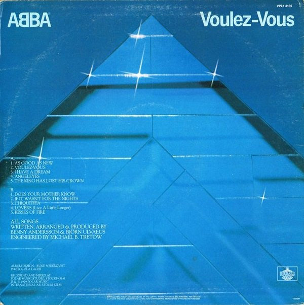 ABBA : Voulez-Vous (LP, Album)