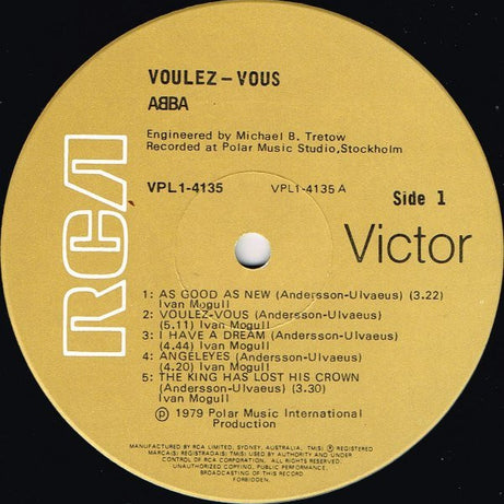 ABBA : Voulez-Vous (LP, Album)