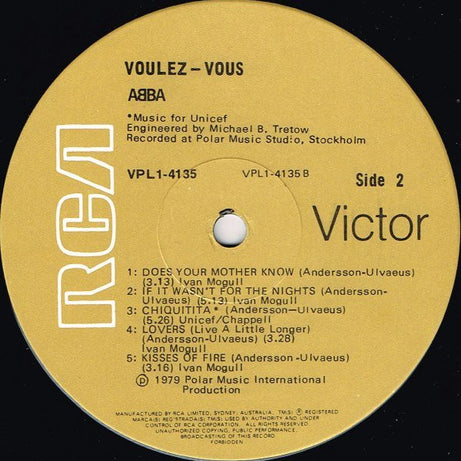 ABBA : Voulez-Vous (LP, Album)