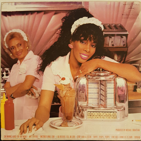 Donna Summer : She Works Hard For The Money (LP, Album)