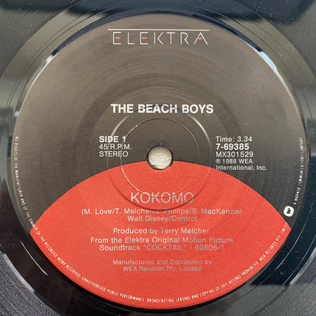 The Beach Boys / Little Richard : Kokomo / Tutti Frutti (7", Single)