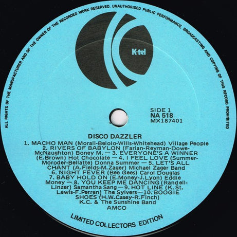 Various : Disco Dazzler (LP, Comp, Ltd)