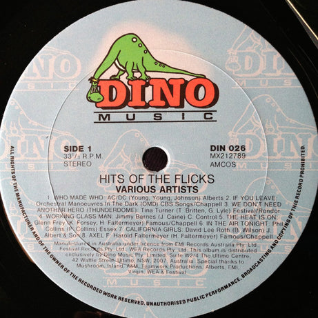 Various : Hits Of The Flicks (LP, Comp)