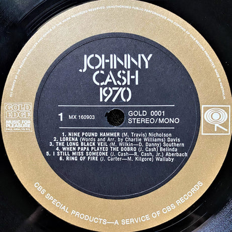 Johnny Cash : 1970 (LP, Comp, Gat)