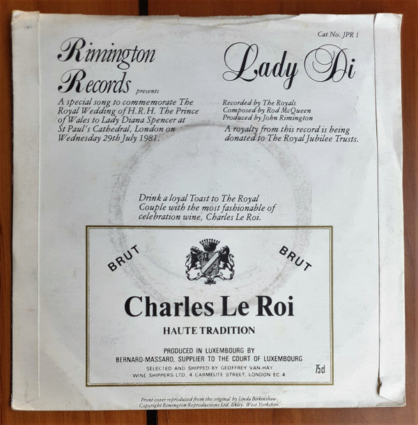 The Royals (5) : Lady Di (7", Single)