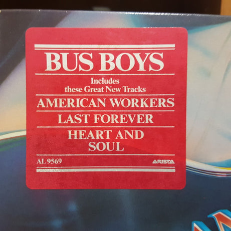The Bus Boys : American Worker (LP, Album)