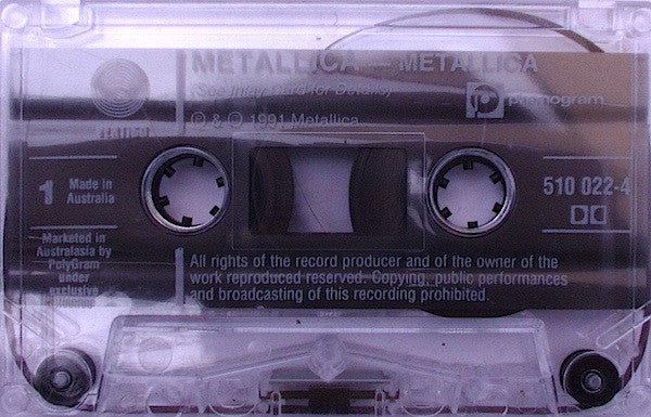 Metallica : Metallica (Cass, Album)