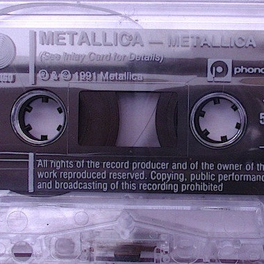 Metallica : Metallica (Cass, Album)