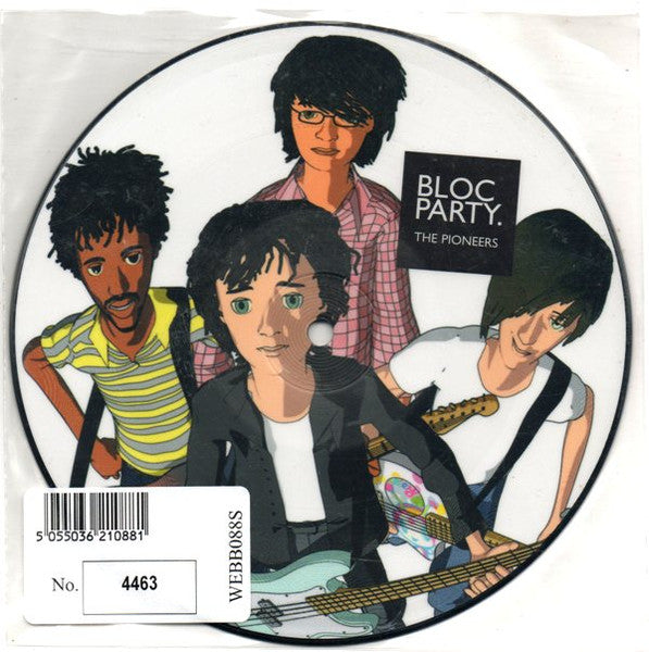 Bloc Party : The Pioneers (7", Single, Num, Pic)