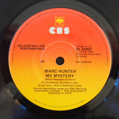 Marc Hunter : Don't Take Me (7")