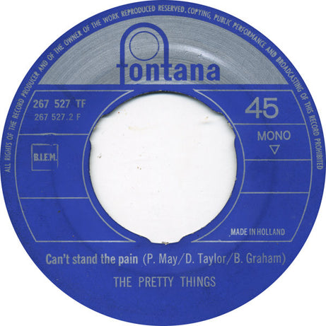 The Pretty Things : Midnight To Six Man (7", Single, Mono)