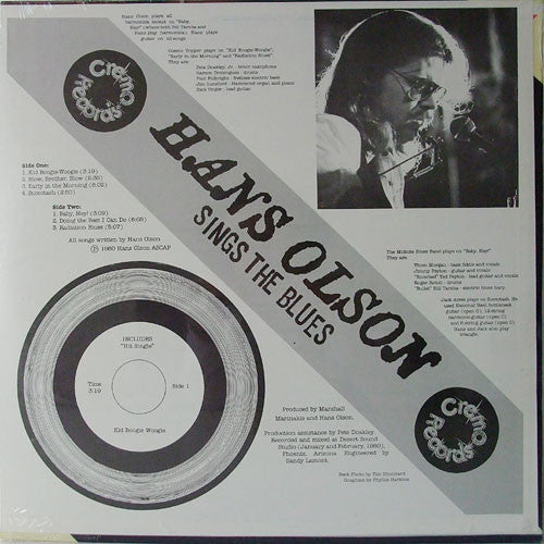 Hans Olson : Sings The Blues (LP)