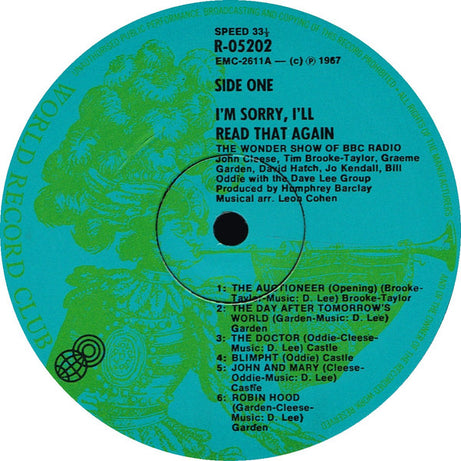 I'm Sorry, I'll Read That Again* : I'm Sorry, I'll Read That Again (LP, Comp, Mono, Club)
