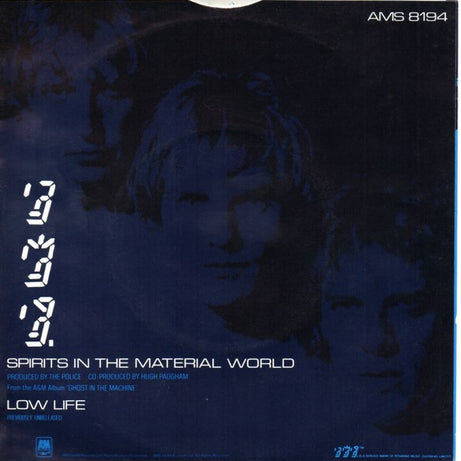 The Police : Spirits In The Material World (7", Single)