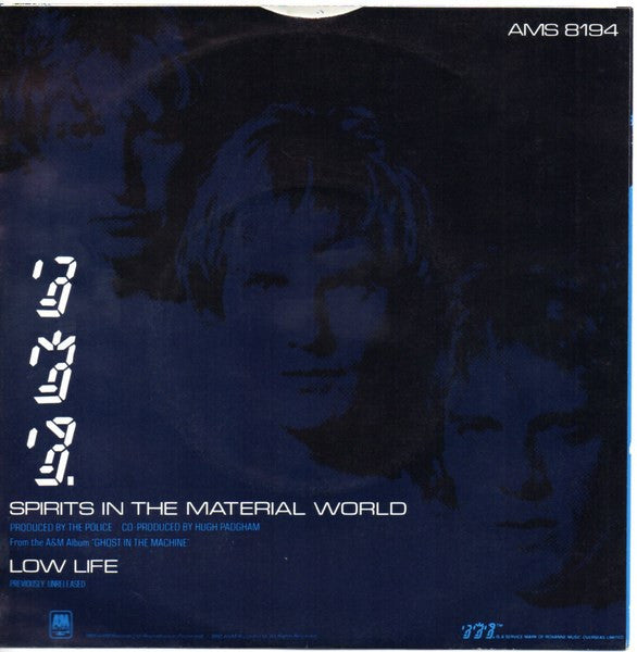 The Police : Spirits In The Material World (7", Single)
