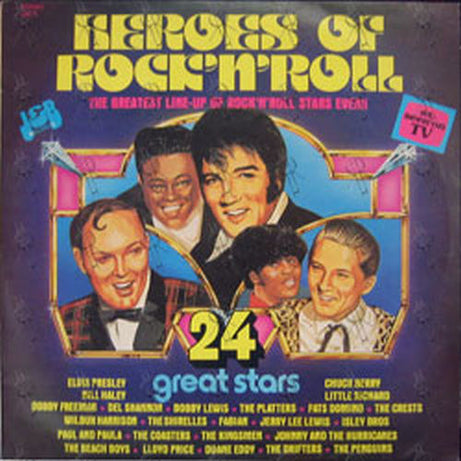 Various : Heroes Of Rock'N'Roll (LP, Comp)