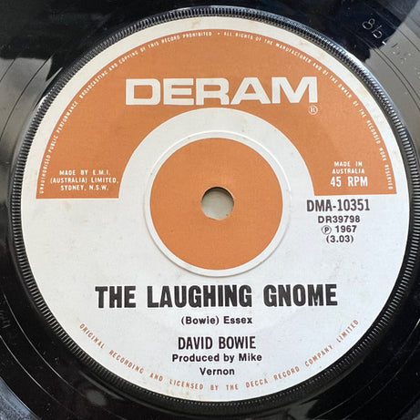 David Bowie : The Laughing Gnome (7", Single, RE)