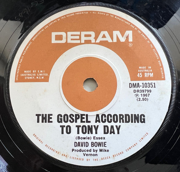 David Bowie : The Laughing Gnome (7", Single, RE)