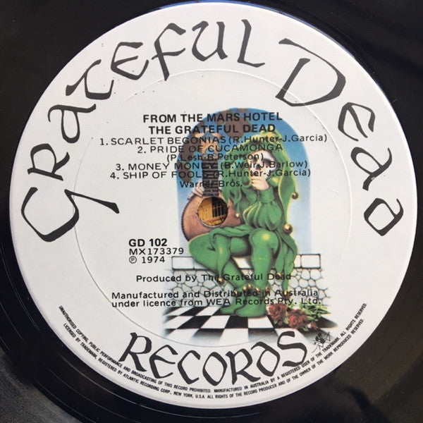 The Grateful Dead : From The Mars Hotel (LP, Album)