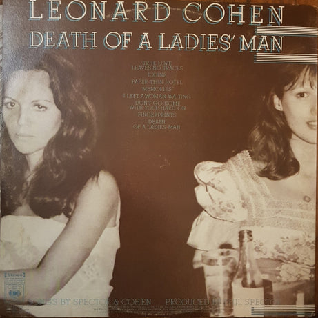 Leonard Cohen : Death Of A Ladies' Man (LP, Album, Gat)