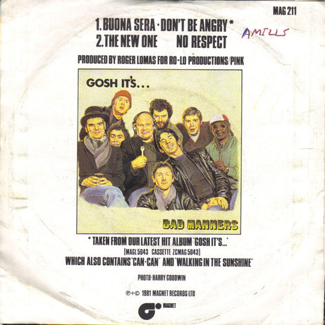 Bad Manners : Special 'R 'n' B' Party Four E.P. (7", EP, Single, Ger)