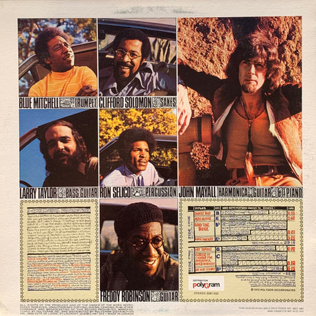 John Mayall : Jazz Blues Fusion (LP, Album, RE)