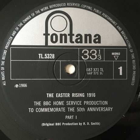 Various : The Easter Rising 1916 (LP, Mono)