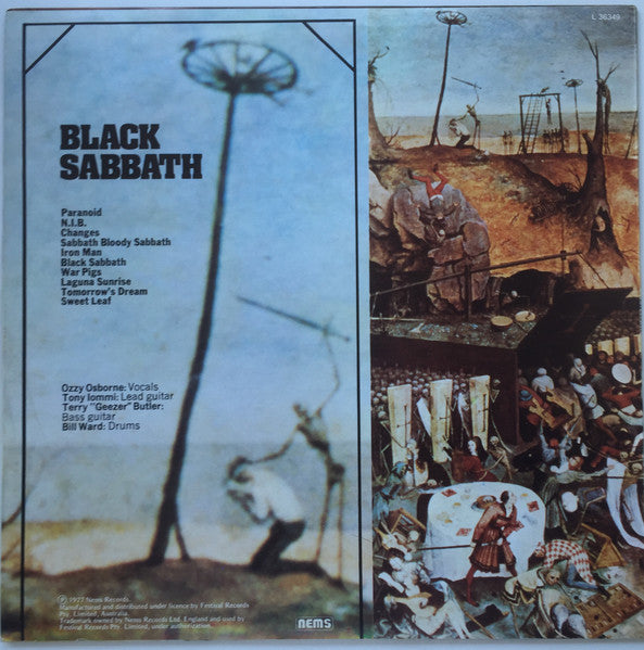Black Sabbath : Greatest Hits (LP, Comp)