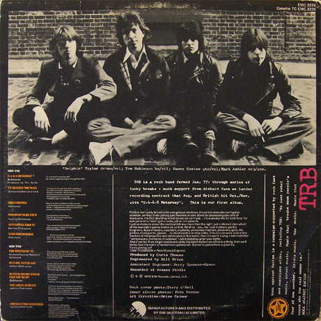 Tom Robinson Band : Power In The Darkness (LP, Album)