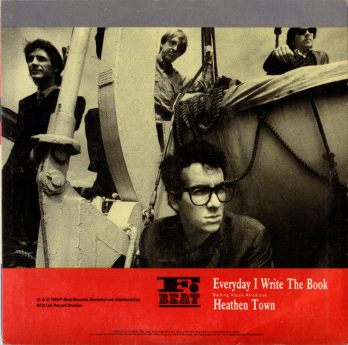 Elvis Costello And The Attractions* : Everyday I Write The Book (7", Single)