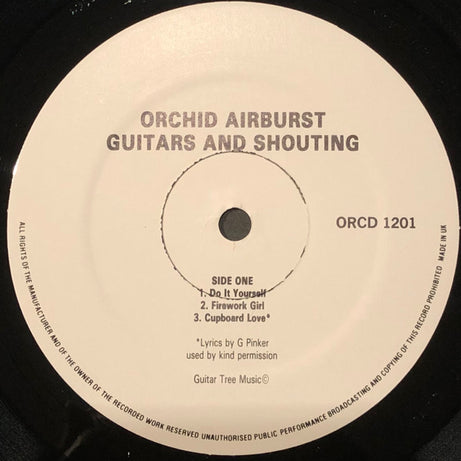 Orchid Airburst : Guitars And Shouting (LP)