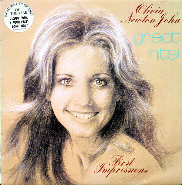 Olivia Newton-John : First Impressions (LP, Comp, Red)