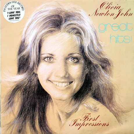 Olivia Newton-John : First Impressions (LP, Comp, Red)