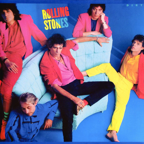 The Rolling Stones : Dirty Work (LP, Album, Dar)